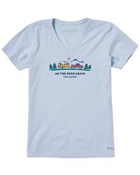 Life Is Good. - Crusher V-Neck T-Shirt - Lyst