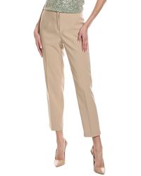 Anne Klein - Fly Front Hollywood Waist Pant - Lyst