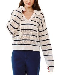 Bella Dahl - Tassel Tie Open Knit Sweater - Lyst