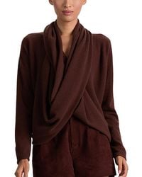 Alice + Olivia - Jules Drape Cashmere Pullover - Lyst