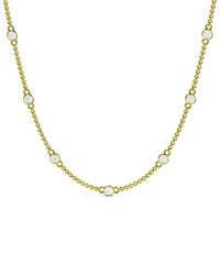 Lab Grown Diamonds - 14K 2.00 Ct. Tw. Lab-Grown Diamond Station Necklace - Lyst