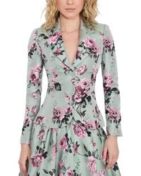 Alice + Olivia - Iana Sculpted Blazer - Lyst
