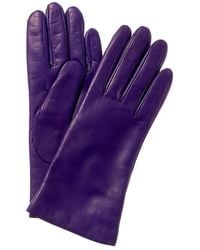Portolano - Cashmere-lined Leather Gloves - Lyst