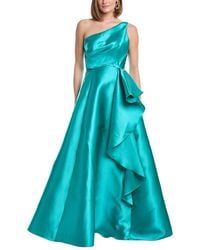 Rene Ruiz - One Shoulder Mikado Gown - Lyst
