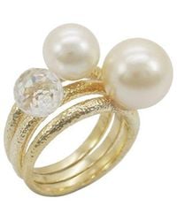Alamode Jewelry - Ring - Lyst