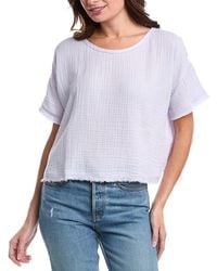 Eileen Fisher - Ballet Neck Top - Lyst