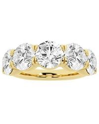 Lab Grown Diamonds - 14K 5.00 Ct. Tw. Lab-Grown Diamond Ring - Lyst