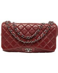 Chanel - Quilted Leather Jumbo Classic Single Double Flap Bag (Authentic Pre-Owned) - Lyst