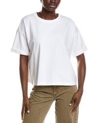 Eileen Fisher - Crewneck Box Top - Lyst