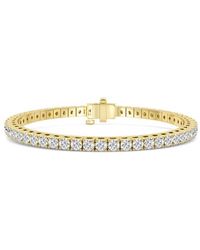 Lab Grown Diamonds - 14K Over 1.00 Ct. Tw. Lab Grown Diamond Tennis Brace - Lyst