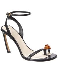 Lanvin - Swing Melodie 95 Leather Sandal - Lyst