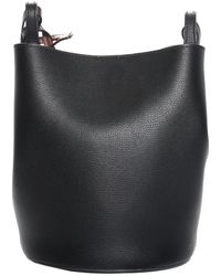 Black Burberry Bucket Bags 