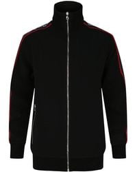 McQueen - Logo Tape Track Jacket - Lyst