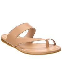 Stuart Weitzman - Remy Leather Slide - Lyst