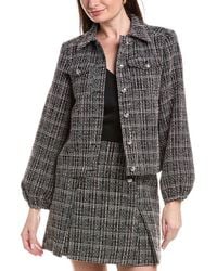 Cece - Tweed Ballion Jacket - Lyst