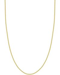 HAWLEY ST - 14K Rolo Necklace - Lyst