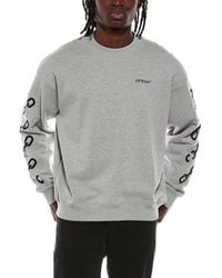 Off-White c/o Virgil Abloh - Off- Crewneck Sweatshirt - Lyst