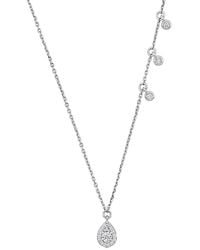 Rina Limor - 14K 0.20 Ct. Tw. Diamond Charm Necklace - Lyst