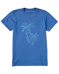 Life Is Good. - Crusher Lite T-Shirt - Lyst