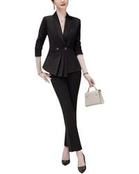 Bossy Chic - 2Pc Blazer & Pant Set - Lyst