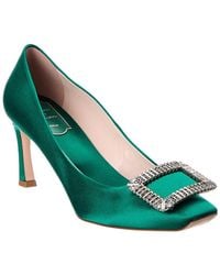 Roger Vivier - Trompette Satin Pump - Lyst