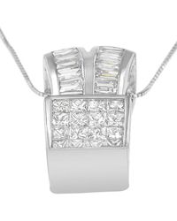 Haus of Brilliance - 14K 1.65 Ct. Tw. Diamond Pendant Necklace - Lyst