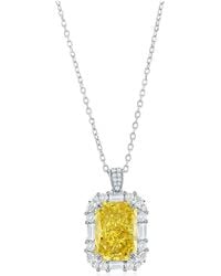Suzy Levian CZ Jewelry - Suzy Levian Gala Collection Cz Pendant - Lyst