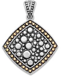 Samuel B. - 18k & Silver Dot Pendant - Lyst
