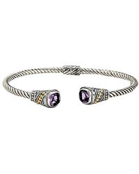 Samuel B. - 18K & 1.70 Ct. Tw. Amethyst Bangle - Lyst