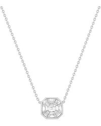Forever Creations USA Inc. - Forever Creations 14K 0.43 Ct. Tw. Diamond Illusion Necklace - Lyst