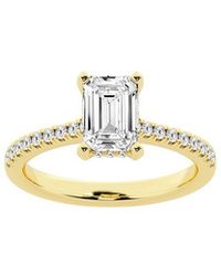 Lab Grown Diamonds - 14K 2.00 Ct. Tw. Lab-Grown Diamond Bridal Ring Set - Lyst