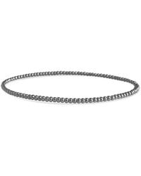 Sterling Forever - Beaded Stretch Bracelet - Lyst