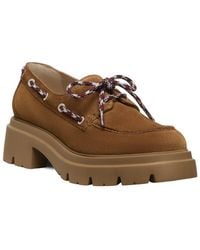 Stuart Weitzman - Hudson Suede Moccasin - Lyst