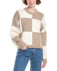 Splendid - Kit Colorblock Wool-Blend Sweater - Lyst