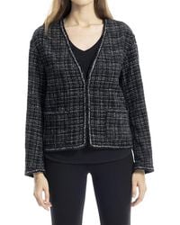 Max Studio - Chenille Tweed Jacket - Lyst