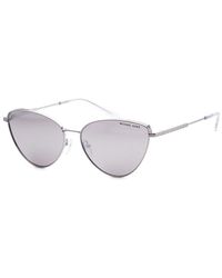 Michael Kors - Glamorous Cat-Eye Mirrored Sunglasses - Lyst