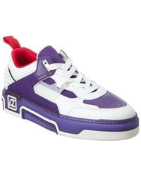 Christian Louboutin - Astroloubi Leather & Mesh Sneaker - Lyst
