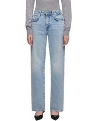7 For All Mankind - Calie Straight September Straight Leg Jean - Lyst