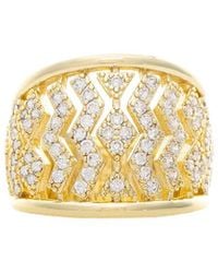Rivka Friedman - 18K Plated Cz Ring - Lyst
