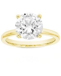 Amairah - 14K 7.00 Ct. Tw. Lab-Grown Diamond Engagement Ring - Lyst