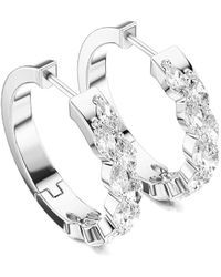 Amairah - 14K 1.50 Ct. Tw. Lab-Grown Diamond Hoop Earrings - Lyst