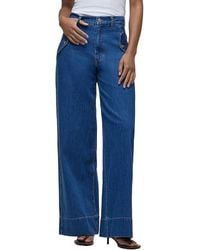 Hudson Jeans - James High Rise Trouser Wide Leg Jean - Lyst