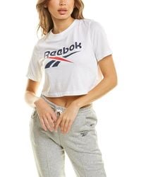 Reebok Crop T-shirt - White