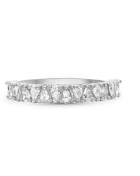 Forever Creations USA Inc. - Forever Creations 14K 0.73 Ct. Tw. Diamond Half-Eternity Ring - Lyst