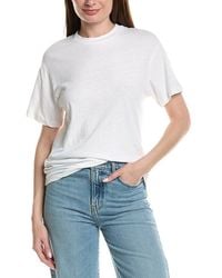 Rolla's - Tomboy Linen-Blend T-Shirt - Lyst