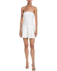 REVERIEE - Sleeveless Linen Mini Dress - Lyst
