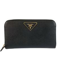 Prada - Saffiano Leather Long Wallet (Authentic Pre-Loved) - Lyst