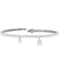 Lab Grown Diamonds - 14K 6.34 Ct. Tw. Lab-Grown Diamond Bracelet - Lyst