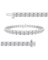 Lab Grown Diamonds - 14K Lab-Grown Diamond Tennis Bracelet - Lyst