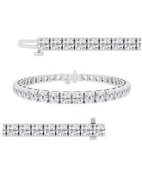 Lab Grown Diamonds - 14K Lab-Grown Diamond Tennis Bracelet - Lyst